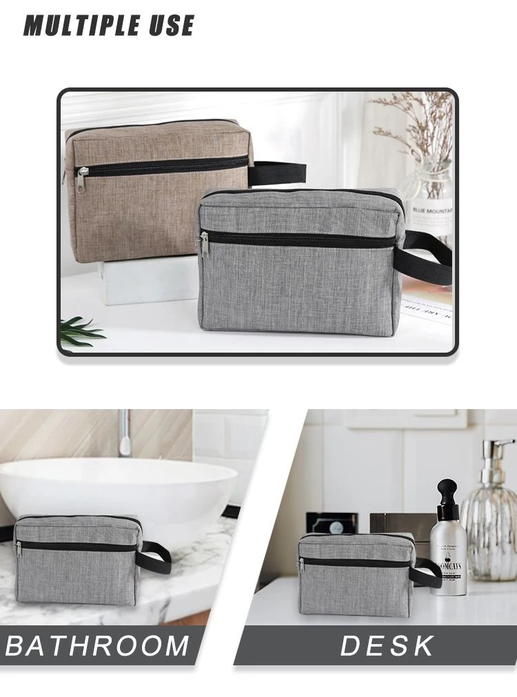 multi pocket makeup bag